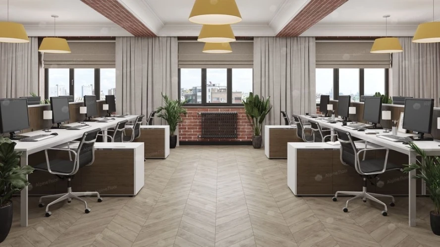 Кварц-виниловая плитка Alpine floor Chevron Eco 20-11 Карите на Otdelka1.ru