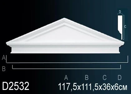 Обрамление дверей Perfect / Перфект D2532 на Otdelka1.ru