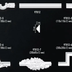 Молдинг гладкий Decomaster 97012