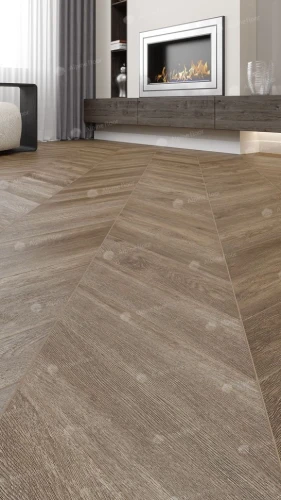 Кварц-виниловая плитка Alpine floor Chevron Eco 20-5 Макадамия на Otdelka1.ru