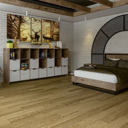 Виниловый Ламинат Деми флор / Damy floor Family Дуб Золотой