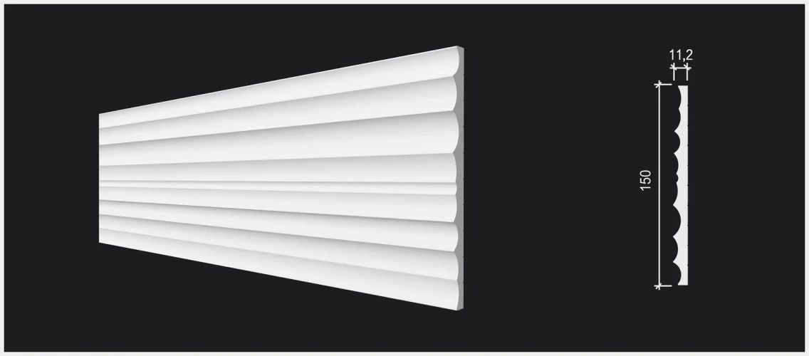 Стеновая панель 3D Decor Dizayn DD923 3м на Otdelka1.ru