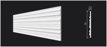 Стеновая панель 3D Decor Dizayn DD923 3м на Otdelka1.ru