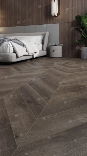 Кварц-виниловая плитка Alpine floor Chevron Eco 20-9 Дуб Антарес на Otdelka1.ru