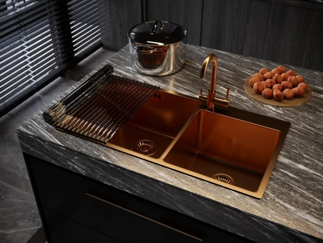 Смеситель EMAR EC-3007 ECB - 3007 PVD Coppery на Otdelka1.ru