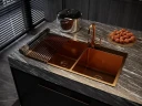 Смеситель EMAR EC-3007 ECB - 3007 PVD Coppery на Otdelka1.ru