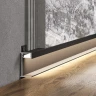 Теневая рейка Laconistiq Light Panel Черная анодированная на Otdelka1.ru