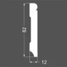 Плинтус Deartio P 22.82.12 на Otdelka1.ru