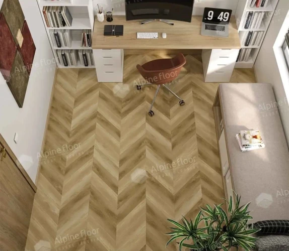 Виниловый ламинат Alpine floor Chevron Eco 18-17 Grazioso на Otdelka1.ru