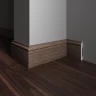 Плинтус полимерный Decor Dizayn 005-92SH на Otdelka1.ru