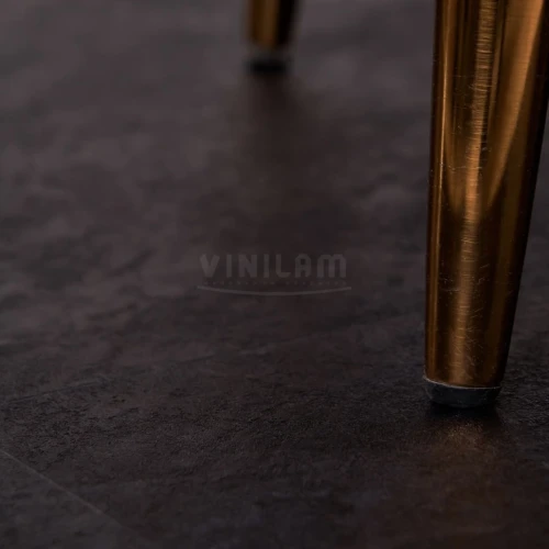 Виниловая плитка Винилам / Vinilam Ceramo 61607 Сланцевый черный на Otdelka1.ru