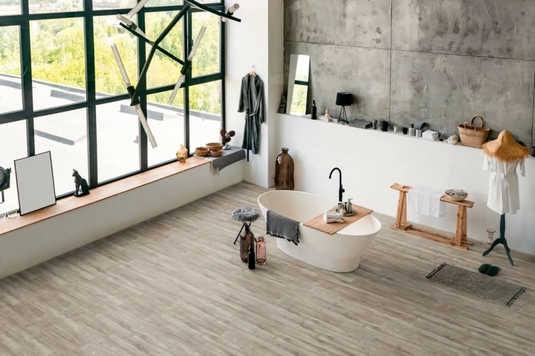 Ламинат Kronotex Aqua Amazone D3662 Дуб Монтмело Серебряный на Otdelka1.ru