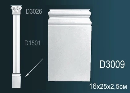 Пилястра Perfect / Перфект D3009 на Otdelka1.ru