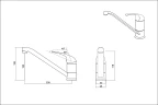Смеситель EMAR EC-3009 3009.4 Берилл на Otdelka1.ru