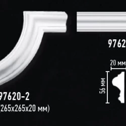 Молдинг гладкий Decomaster 97620