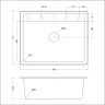 Кухонная мойка ЕМАR EMQ-1640.Q EMQ-1640.Q Барит на Otdelka1.ru