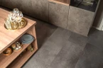 Виниловая плитка Винилам / Vinilam Ceramo XXL Stone 71610 Цемент Стальной на Otdelka1.ru