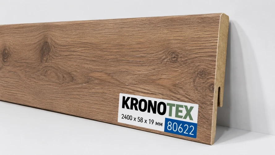 Плинтус МДФ Кронотекс / Kronotex 80622 Norfolk Oak Bronze на Otdelka1.ru