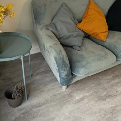 Виниловая плитка Vinilam Ceramo XXL Stone 71614 Цемент светлый