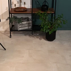 Виниловая плитка Vinilam Ceramo XXL Stone 71615 Бетон белый