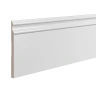 Плинтус белый Ultrawood Base 0005p 2000x219x15 на Otdelka1.ru