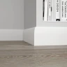 Плинтус белый Ultrawood Base 0017p 2000x100x14 на Otdelka1.ru