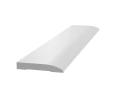 Плинтус белый Ultrawood Base 0017p 2000x100x14 на Otdelka1.ru