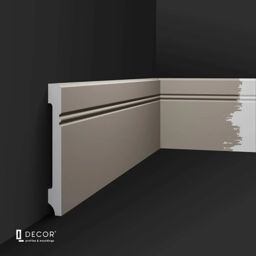 Дюрополимерный плинтус Q Decor SX026 на Otdelka1.ru