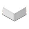 Плинтус белый Ultrawood Base 5214p 2000x133x12 на Otdelka1.ru