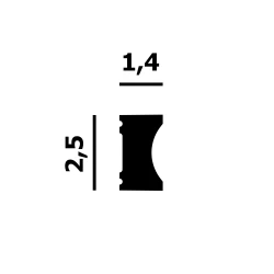 Молдинг Перфект P236
