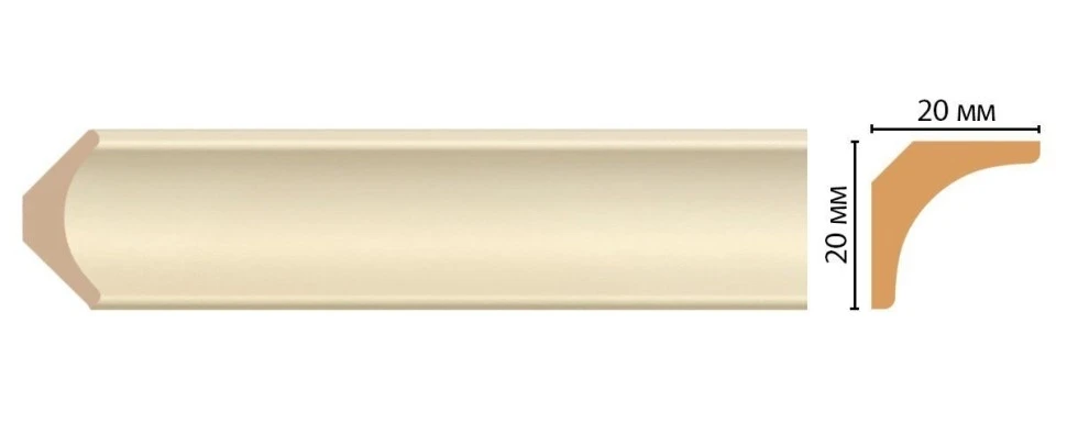 Карниз потолочный Decomaster D133-61 на Otdelka1.ru