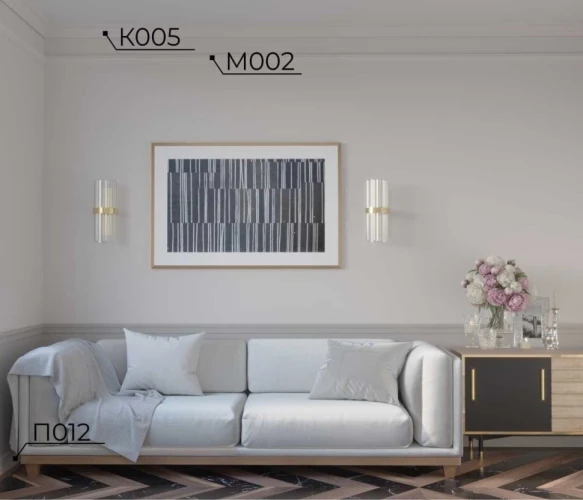 Плинтус Cosca PX012 99х15 экополимер на Otdelka1.ru