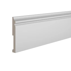 Плинтус белый Ultrawood Base 5500p 2000x18x138