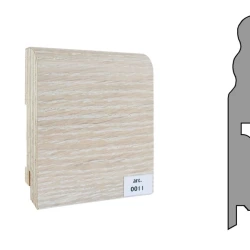 Плинтус шпонированный Finitura Dekor 120x15 №011