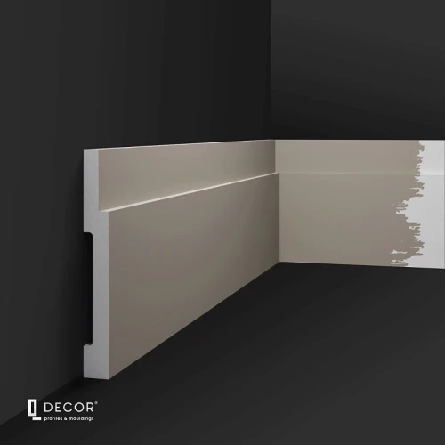 Дюрополимерный плинтус Q Decor SX036 на Otdelka1.ru