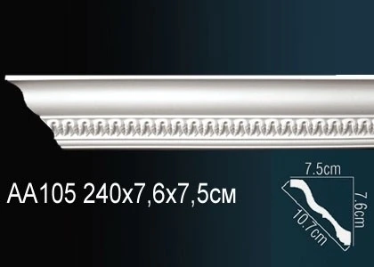 Карниз Perfect / Перфект AA105F на Otdelka1.ru