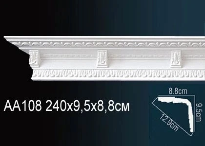 Карниз Perfect / Перфект AA108 на Otdelka1.ru