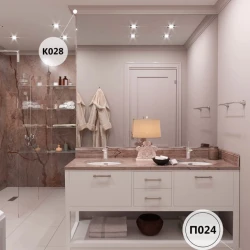Плинтус Cosca PX024 80х14 экополимер