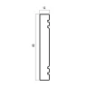 Молдинг Cosca 80-1 Трельяж патина W1080-1/IV53 на Otdelka1.ru