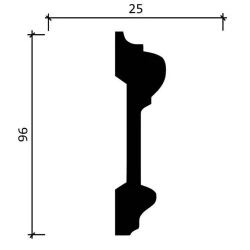 Молдинг Decor Dizayn DD601