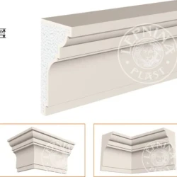 Фасадный карниз LepninaPlast КВ-220/3