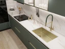 Смеситель EMAR EC-7024 GRN Matt Gold на Otdelka1.ru