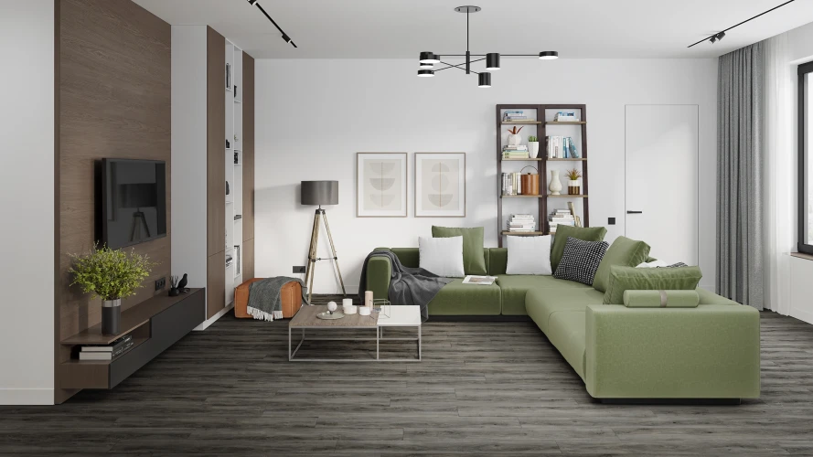 Кварц-виниловая плитка Damy Floor Family клеевая Дуб Кантри на Otdelka1.ru