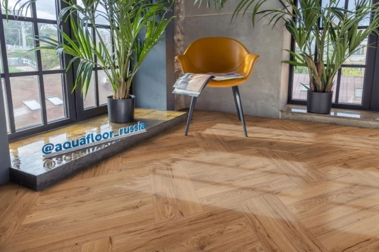 Виниловый Ламинат Аквафлор / Aquafloor Space Parquet Light AF4501PQL на Otdelka1.ru