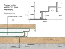 Теневая рейка Laconistiq Multilevel Dual Светлое золото анодированная на Otdelka1.ru