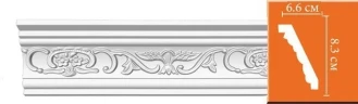 Потолочный плинтус с орнаментом Decomaster 95036 на Otdelka1.ru
