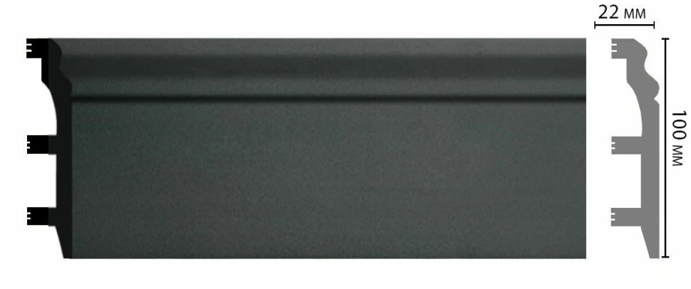 Плинтус напольный Decomaster D232-112 на Otdelka1.ru