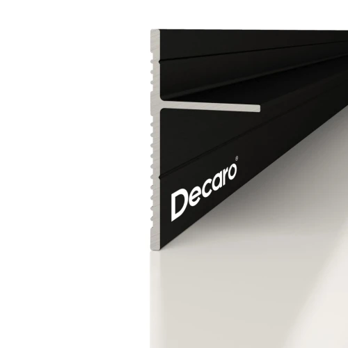 Универсальный профиль Decaro D004.1 Черный анодированный на Otdelka1.ru