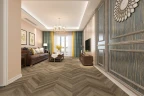 Кварц-виниловая плитка Damy Floor Chevron клеевая Амбуаз на Otdelka1.ru