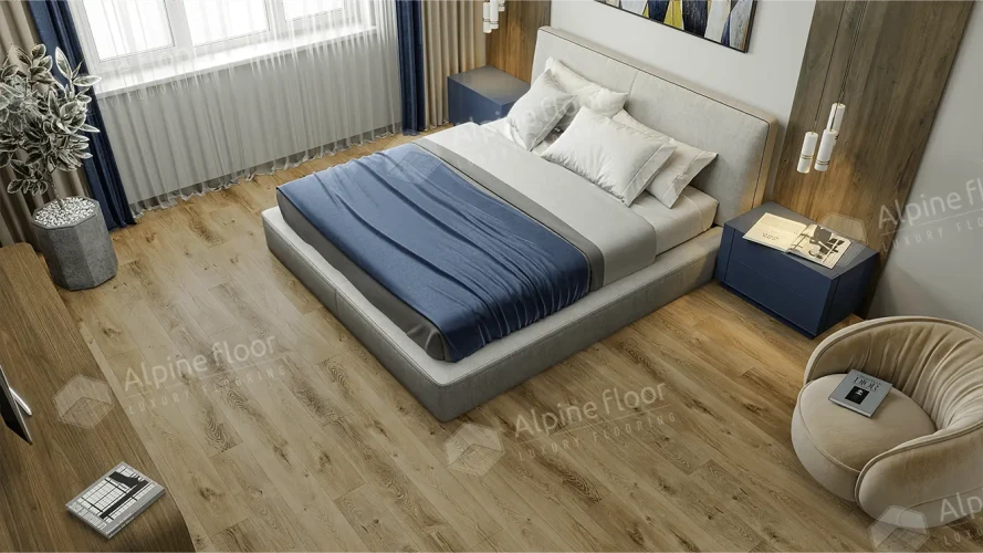Виниловая плитка Alpine Floor Liberty Loose Lay Eco 23-3 Дуб натуральный отбеленный на Otdelka1.ru